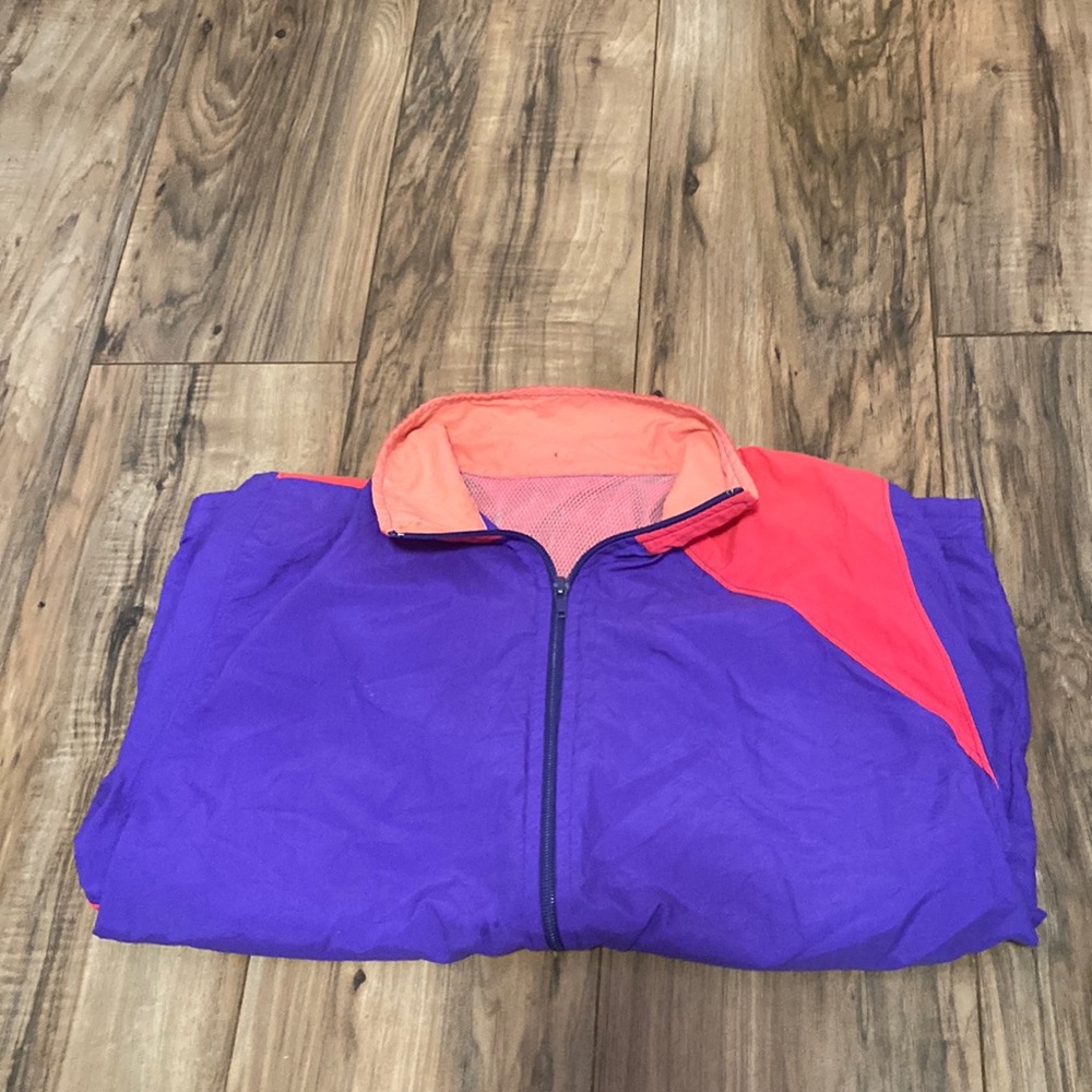 Retro 80's Windbreaker